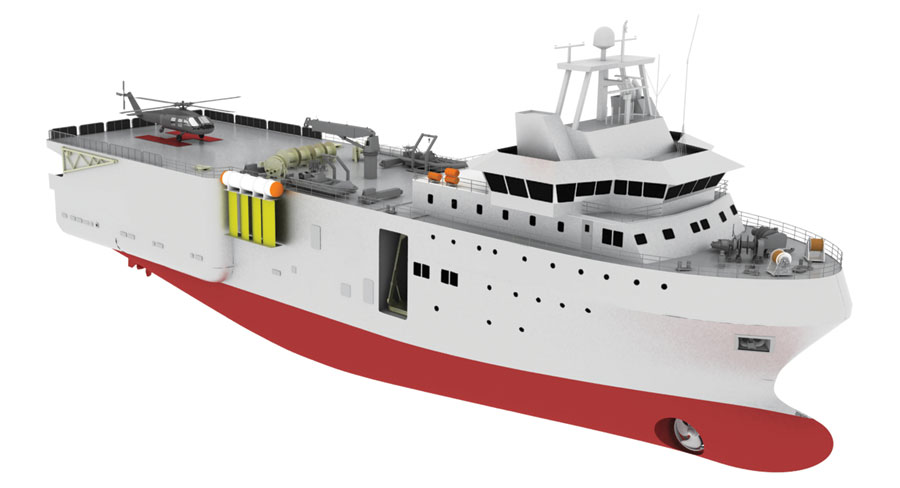 Seismic Research Vessel Contract was Signed