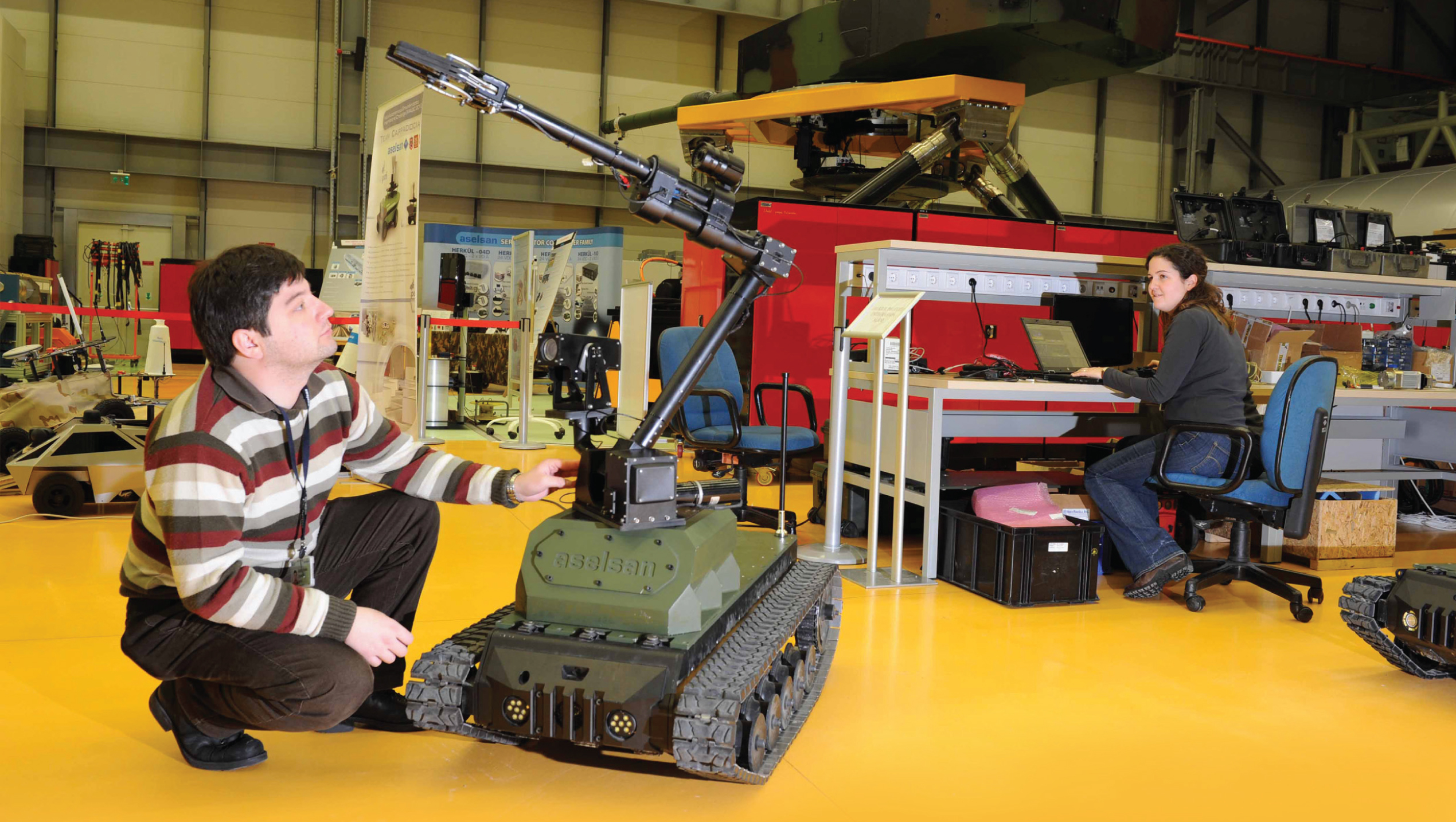 An Unmanned System Solution from Aselsan: “Bomb Disposal Robot”