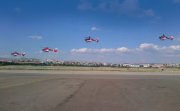 Turkish THK Gökçen Aviation Receives the first EC135 EMS