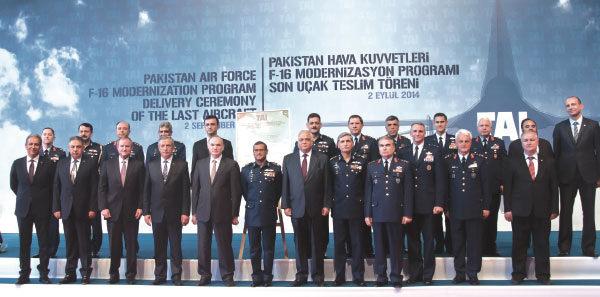 Final Deliveries of Pakistan’s F-16 Modernization Program Completed