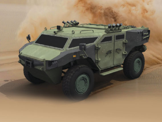 PARS 4x4 Wheeled Armoured Vehicle from FNSS