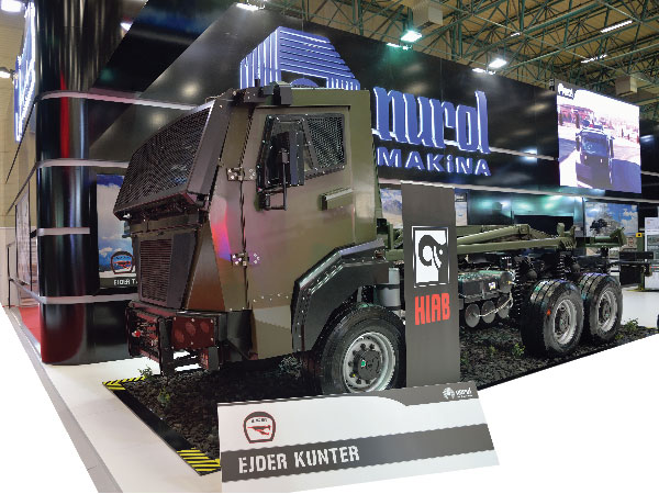 Nurol Makina Displayed “Ejder Yalçın 4x4” and “Ejder Kunter” at IDEF’ 15