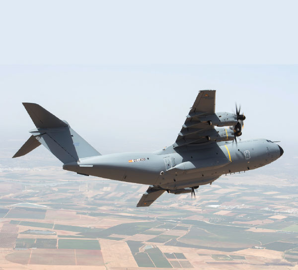 First Spanish Air Force A400M Makes its Maiden Flight
