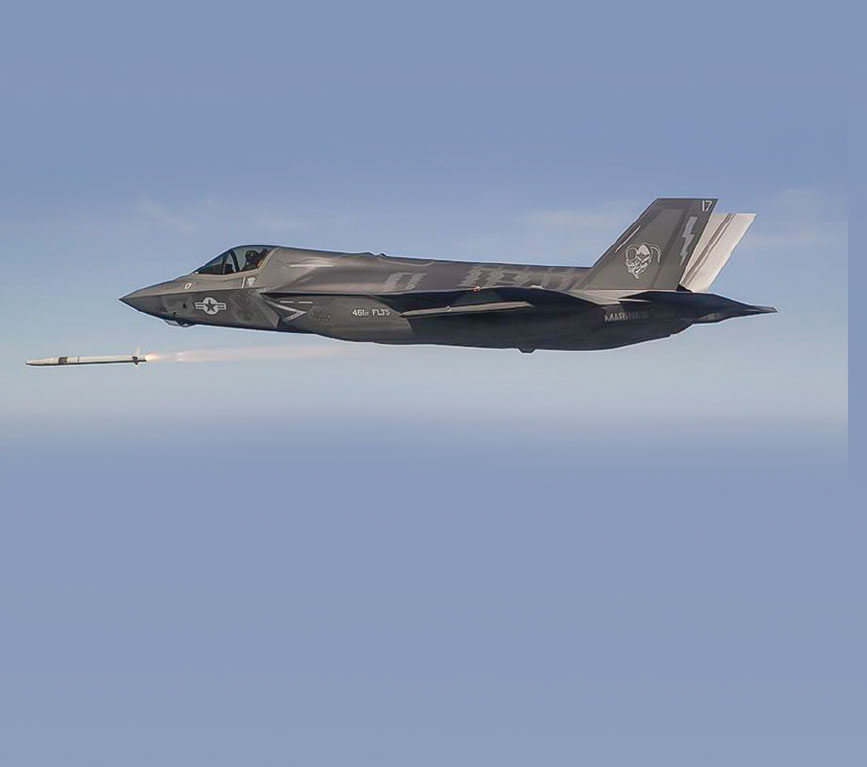 F-35 Successfully Conducts First Firings of MBDA’s ASRAAM