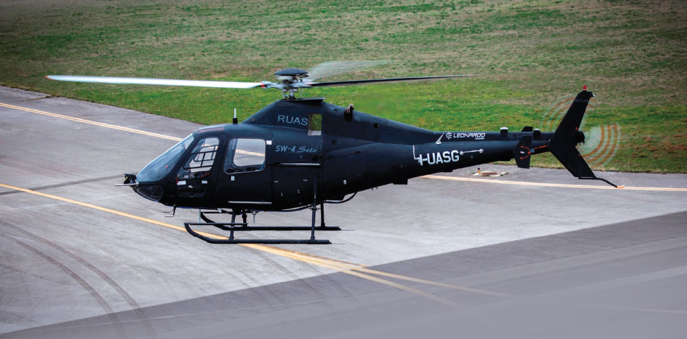 Leonardo: SW-4 Solo Optionally Piloted Helicopter Performs its First Flight with no Safety Pilot Onboard 