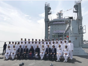 The Fleet Tanker Delivered to Pakistan Navy