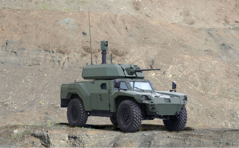 Otokar Exhibits Two New Armored Vehicles During Press Meeting at Its Arifiye Plant