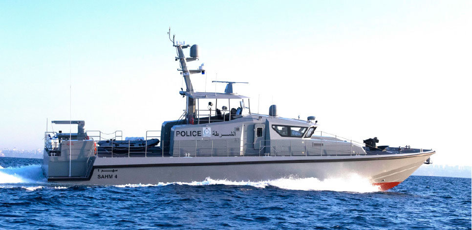26m Patrol Interceptor Vessel by ARES &BMT Delivered to the Royal Oman Police Coast Guard 