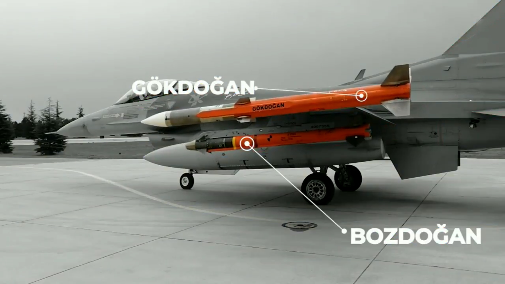 President ERDOĞAN Announces Successful Test of BOZDOĞAN WVR Air-to-Air Missile