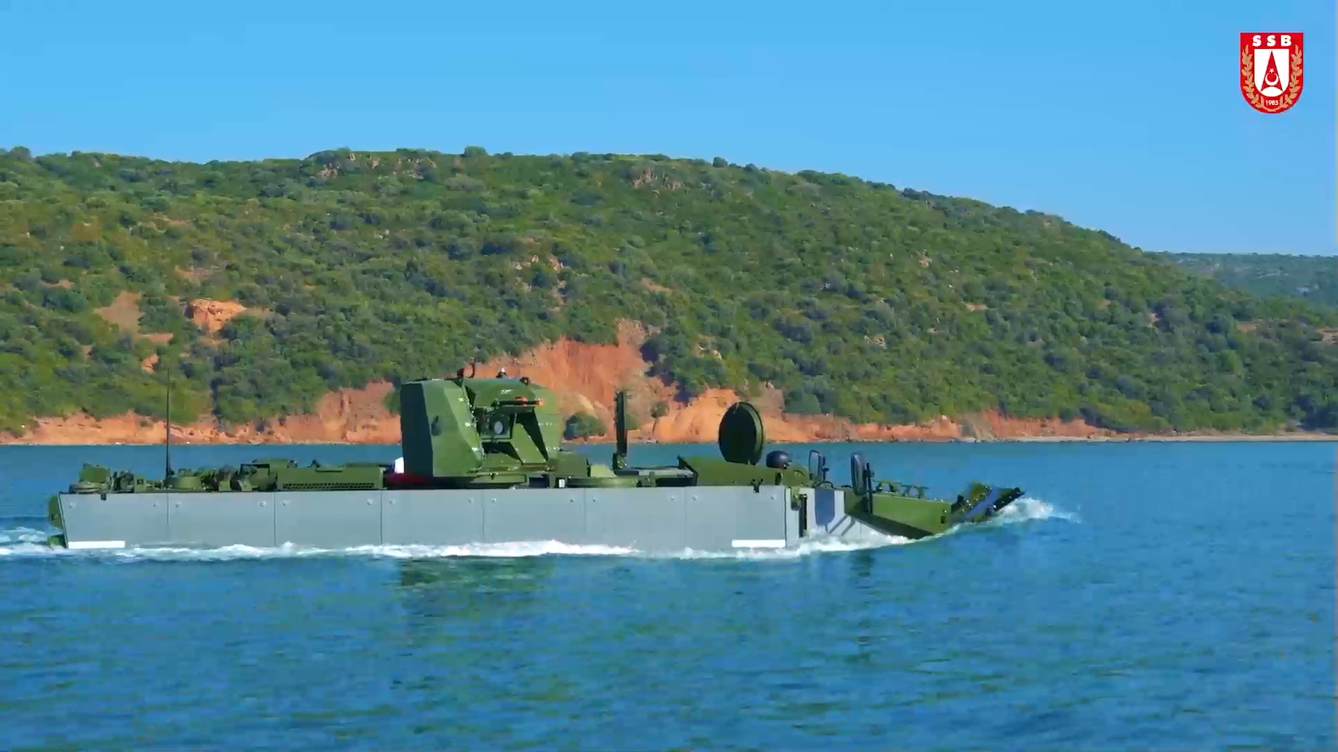 FNSS Tarafından Türk Deniz Kuvvetleri Komutanlığı (DzKK) İçin Geliştirilen Zırhlı Amfibi Hücum Aracı (ZAHA)`nın Mayın ve Balistik Testleri Tamamlandı.