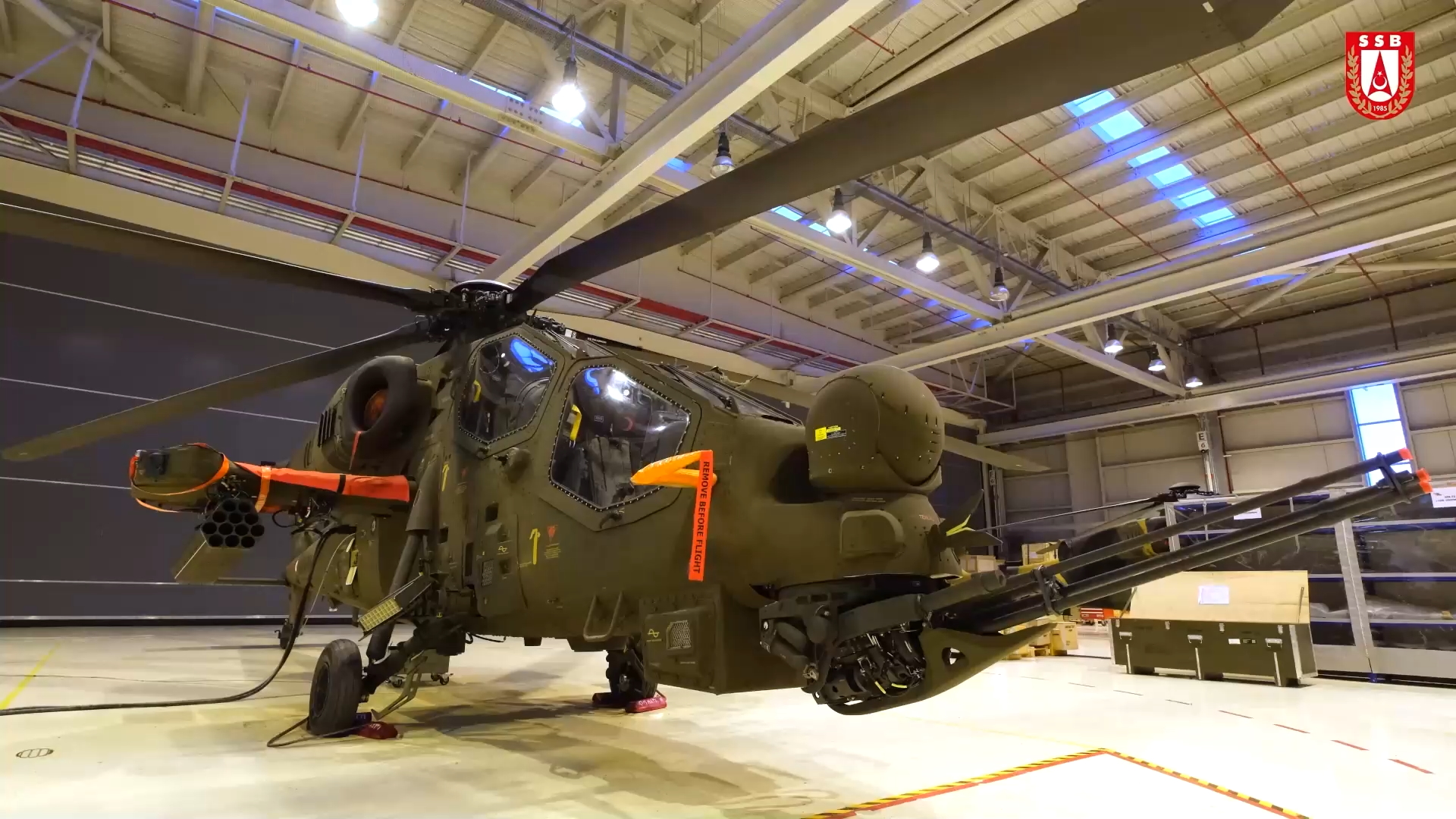 Jandarma Genel Komutanlığı`na T129 ATAK Helikopteri Teslim Edildi