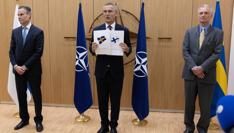 Finland and Sweden Submit Applications to Join NATO