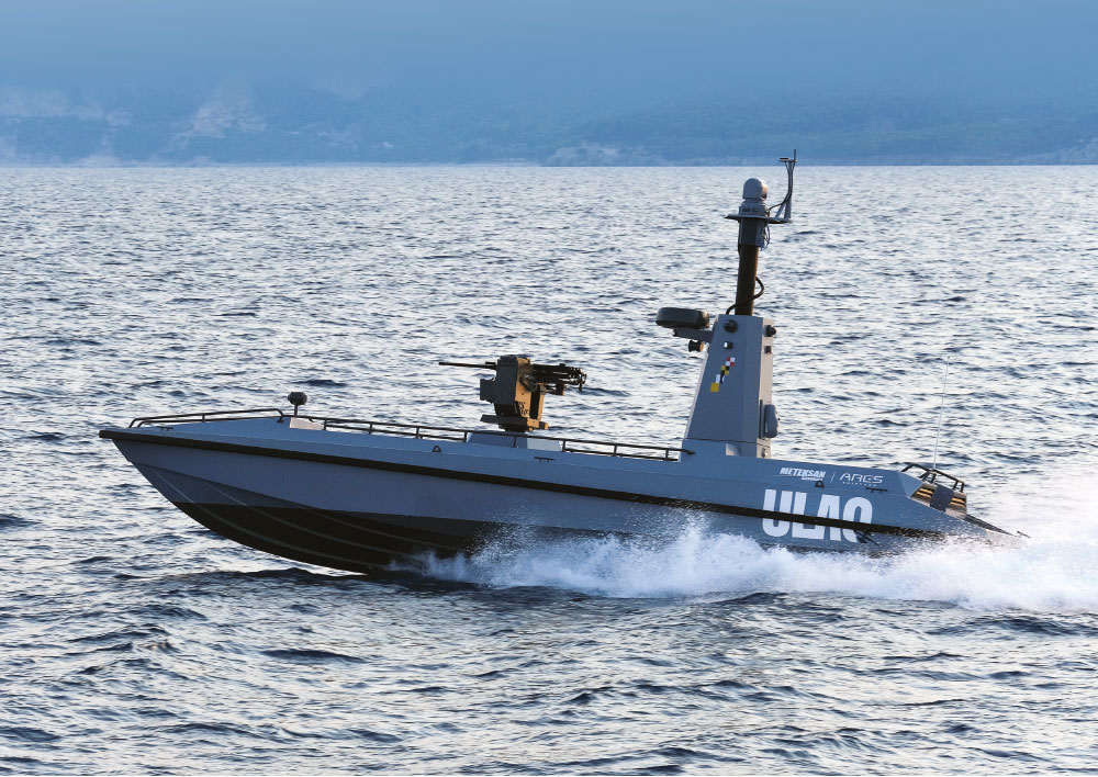 Turkey`s First Indigenous Armed Unmanned Surface Vehicle 