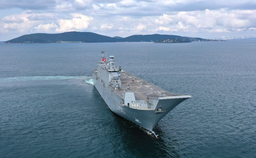TCG ANADOLU Multi-Purpose Amphibious Assault Ship Planned to be Delivered at the End of 2022