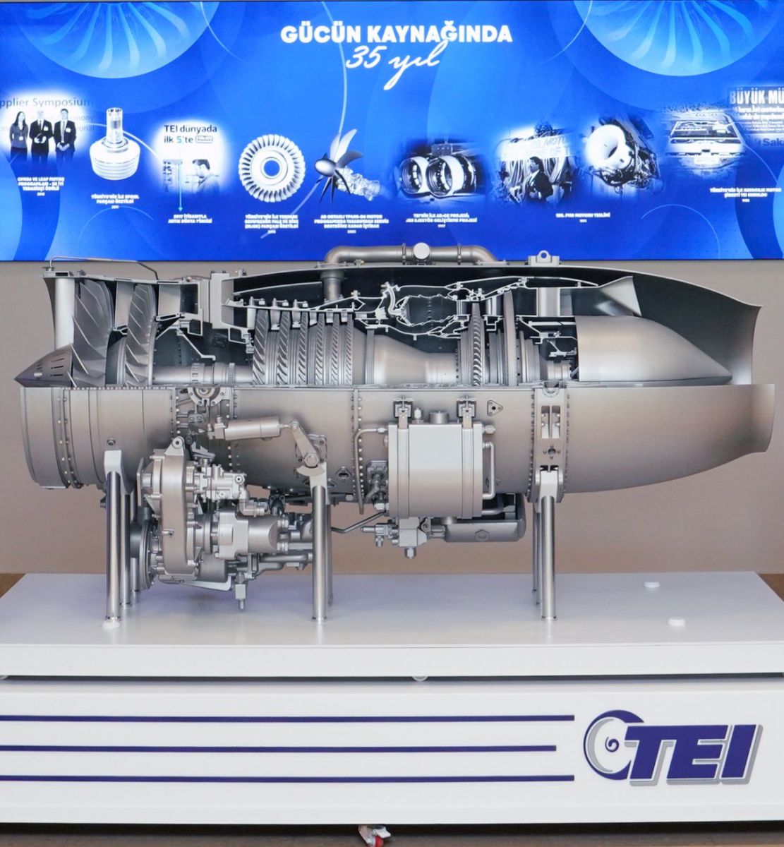 TEI Begins Prototype Manufacturing of TEI-TF6000, Türkiye`s Most Powerful Turbofan Engine
