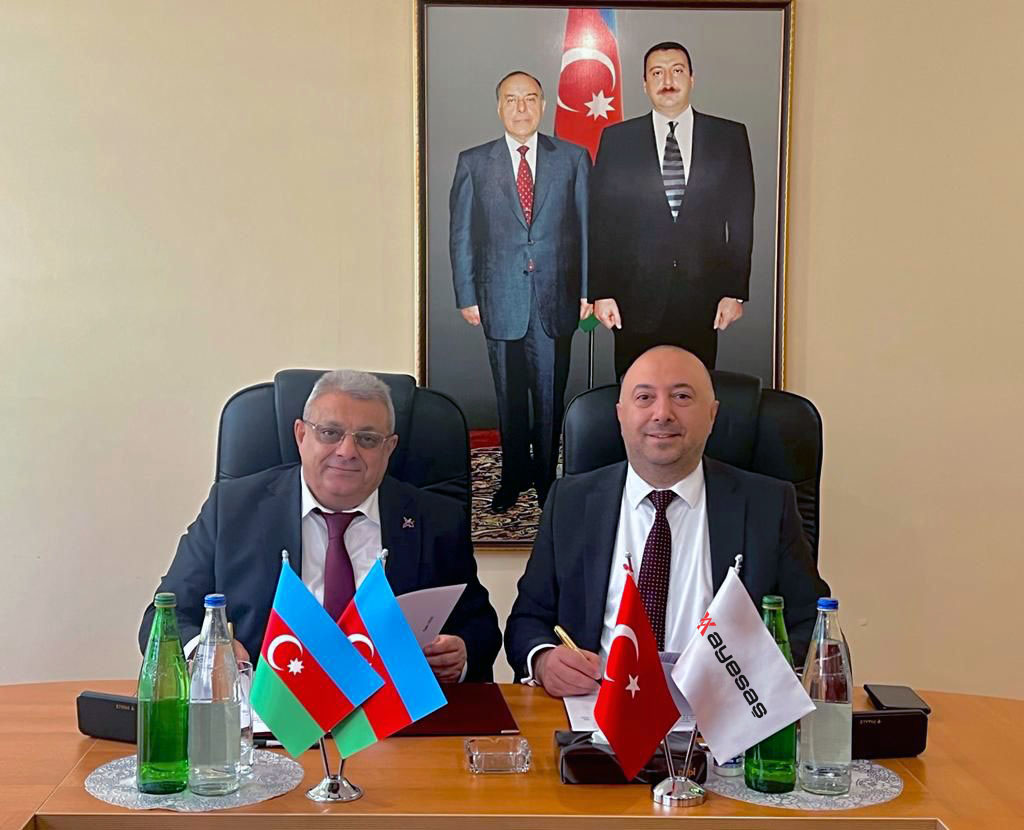 AYESAŞ ve Azerbaycan Savunma Sanayi Bakanlığı Bilimsel Araştırma Enstitüsü arasında imzalar atıldı