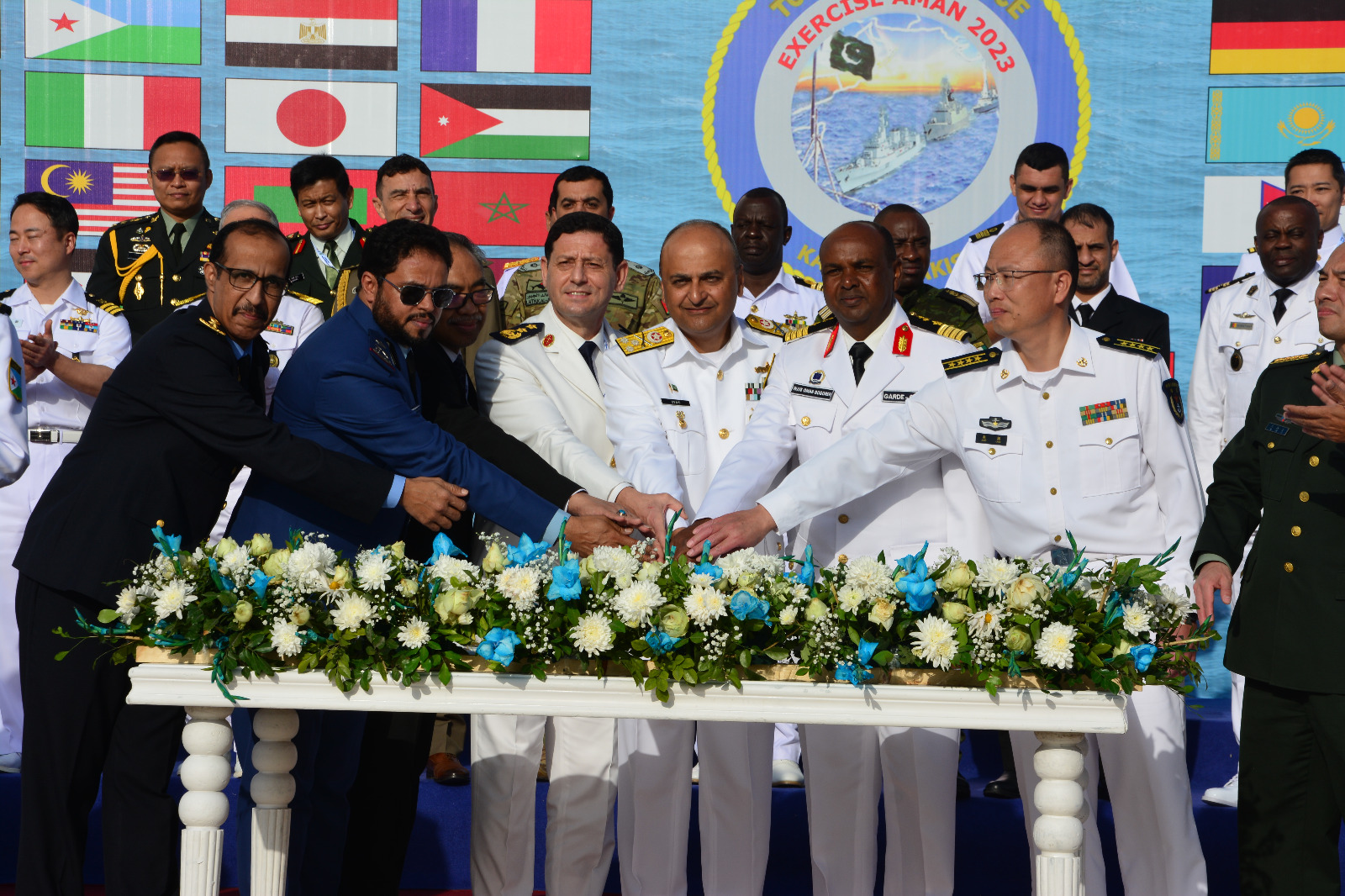 8th Multinational Maritime Exercise AMAN-2023 & PIMEC Kicks Off at Karachi