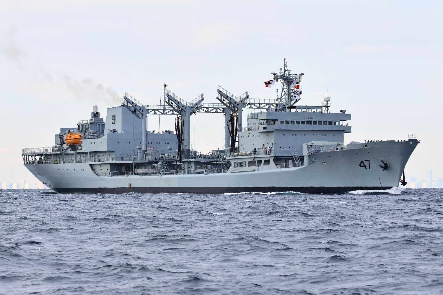PAKISTAN NAVY SHIP NASR REACHES TURKIYE AFTER COMPLETING RELIEF MISSION IN SYRIA