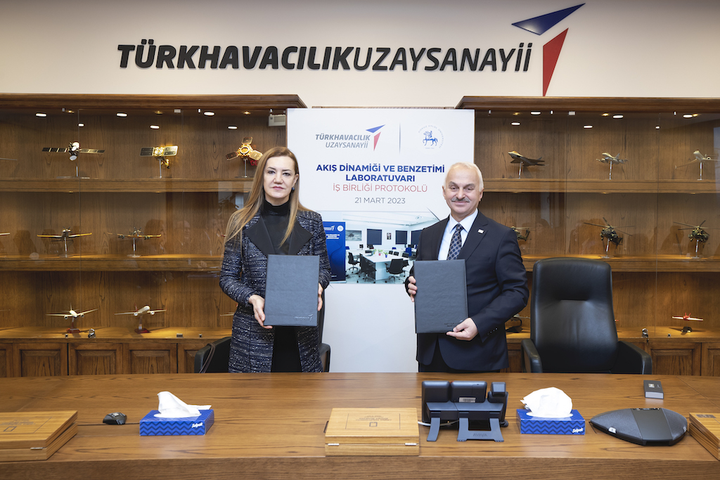 Türk  Havacılık Uzay  Sanayii İle  Dokuz Eylül  Üniversitesi  Arasında “Akış Dinamiği ve  Benzetimi  Laborutavarı’’ Kurulması Amacıyla Protokol İmzalandı