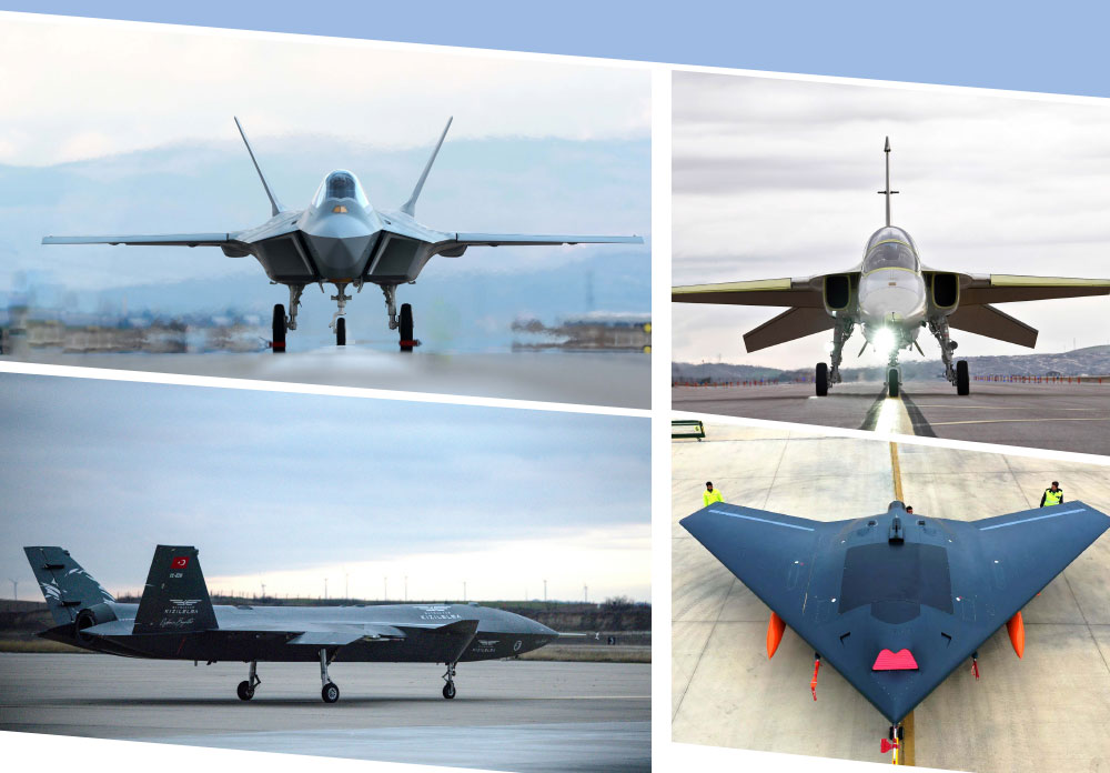 Turkish Air Force Shaping  Its Future with  ‘Made in Türkiye’  Air Platform Projects!