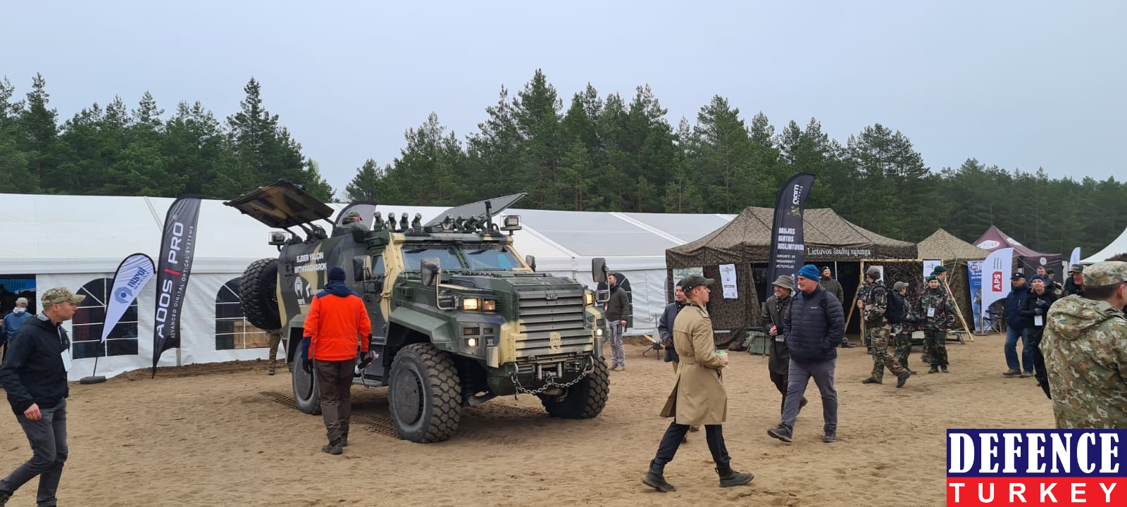 EJDER YALÇIN SUCCESSFULLY FIRED 120MM MORTAR AT LIVE-`FIRING SHOW 2023 LITHUANIA` 