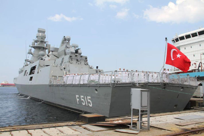 Türkiye`s First National Frigate  TCG Istanbul Begins Sea Trials