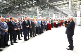 An Important Component Produced for Airbus’ A320 Family Aircraft was Introduced Through A Ceremony Held at Turkish Aerospace Facility