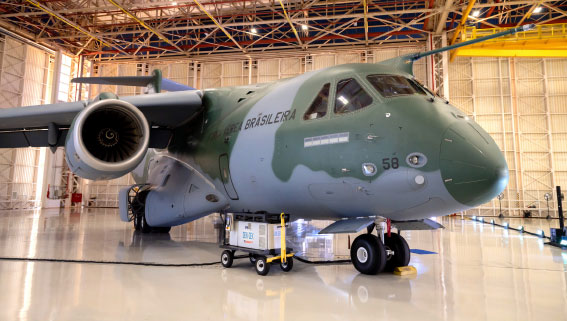 Embraer Delivers the Sixth C-390 Millennium Aircraft to the Brazilian Air Force
