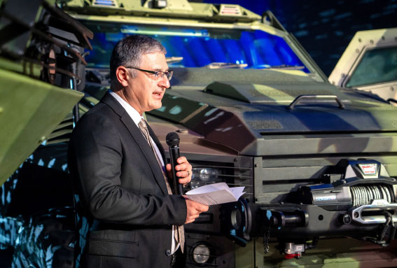 Estonia Purchased NMS 4x4  Armored Vehicles From Nurol Makina